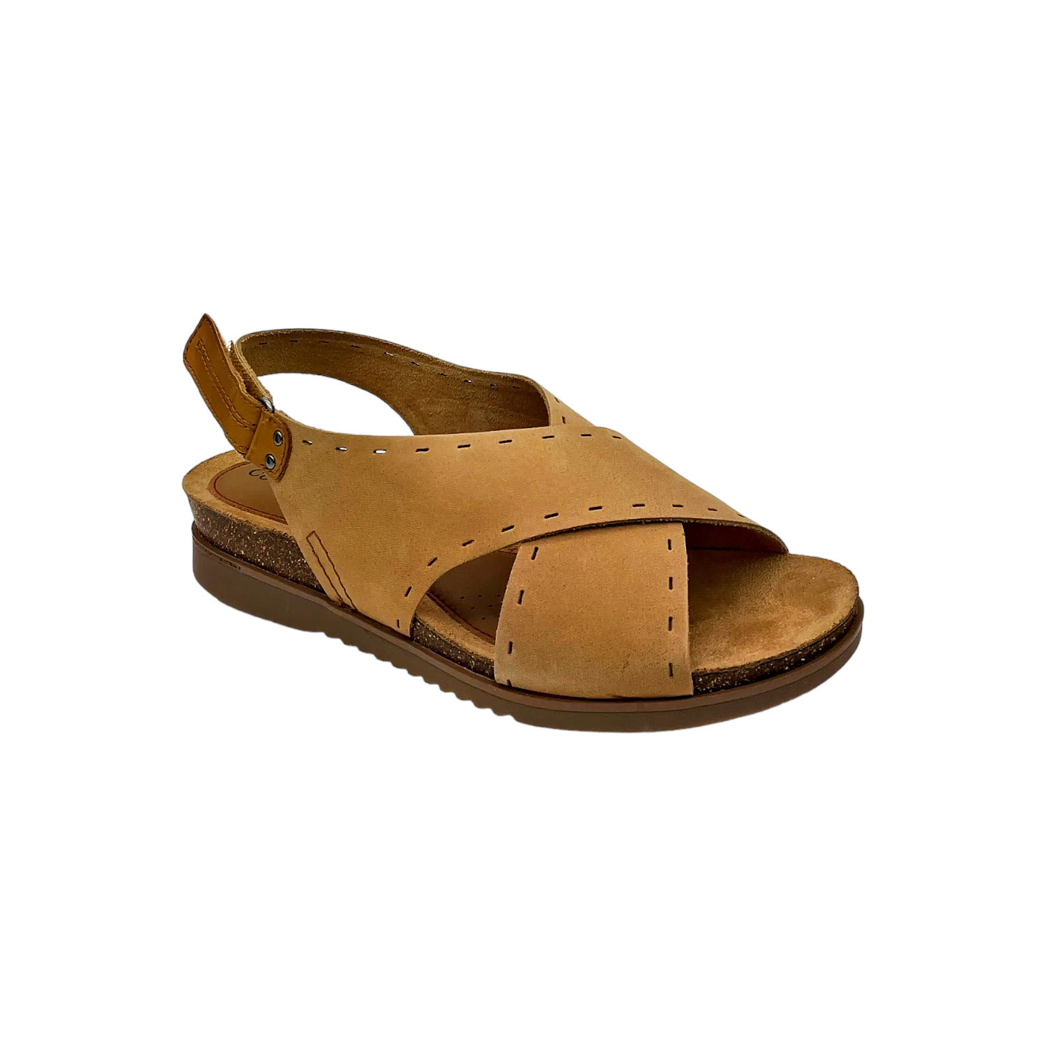 Cobb Hill Slingback Cross Strap Sandals May Nutmeg - Medium